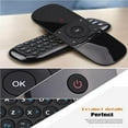 thumbnail image 3 of Rechargeable Mouse with 57 Button Keys Remote Control and Mouse Small Receiver Strong Stability Smooth Mini Keypad Home Laptop Smart TV, 3 of 7