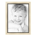thumbnail image 2 of ArtToFrames 14" x 19" Silver with Black Lip Picture Frame, 14x19 inch Multi Wood Poster Frame (WOM-5193),  Pack, 2 of 7