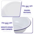 thumbnail image 3 of SOPOTUTU Enamel Mixing Bowl For Kitchen Use 1Set 13.4X13.4X3.9in, 3 of 6