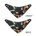 thumbnail image 5 of KLL Butterfly with Fowers Dog Bandanas,Triangle Reversible Pet Scarf for Small Medium Large and Extra Large Dogs-Large, 5 of 7