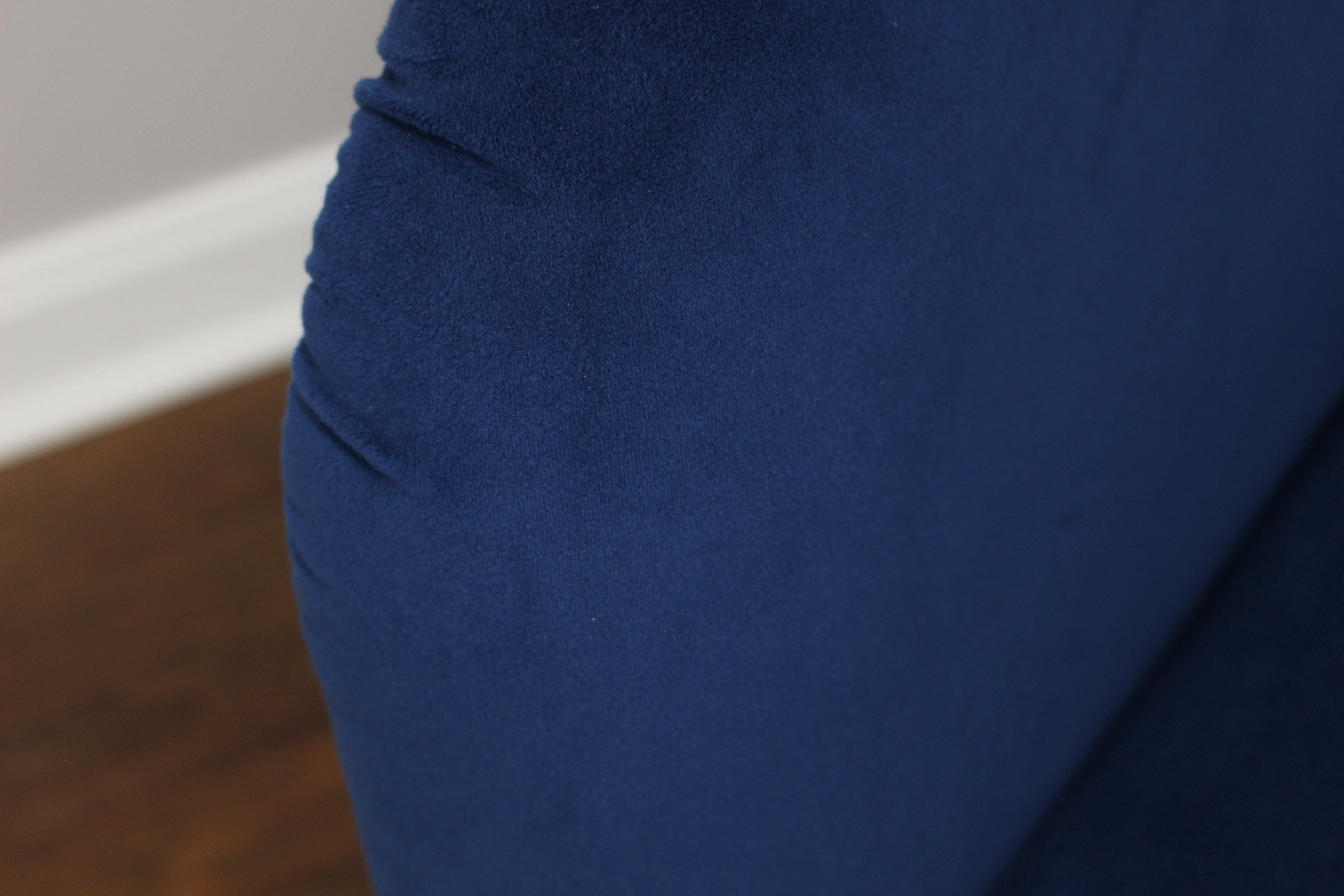 Mainstays Microfiber Tub Accent Chair, Blue