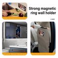 thumbnail image 3 of Soporte de anillo magnético para iPhone 16 15 14, soporte magnético de pared para teléfono móvil, soporte magnético para teléfono de coche para funda Magsafe, ipad y tableta, 3 of 5