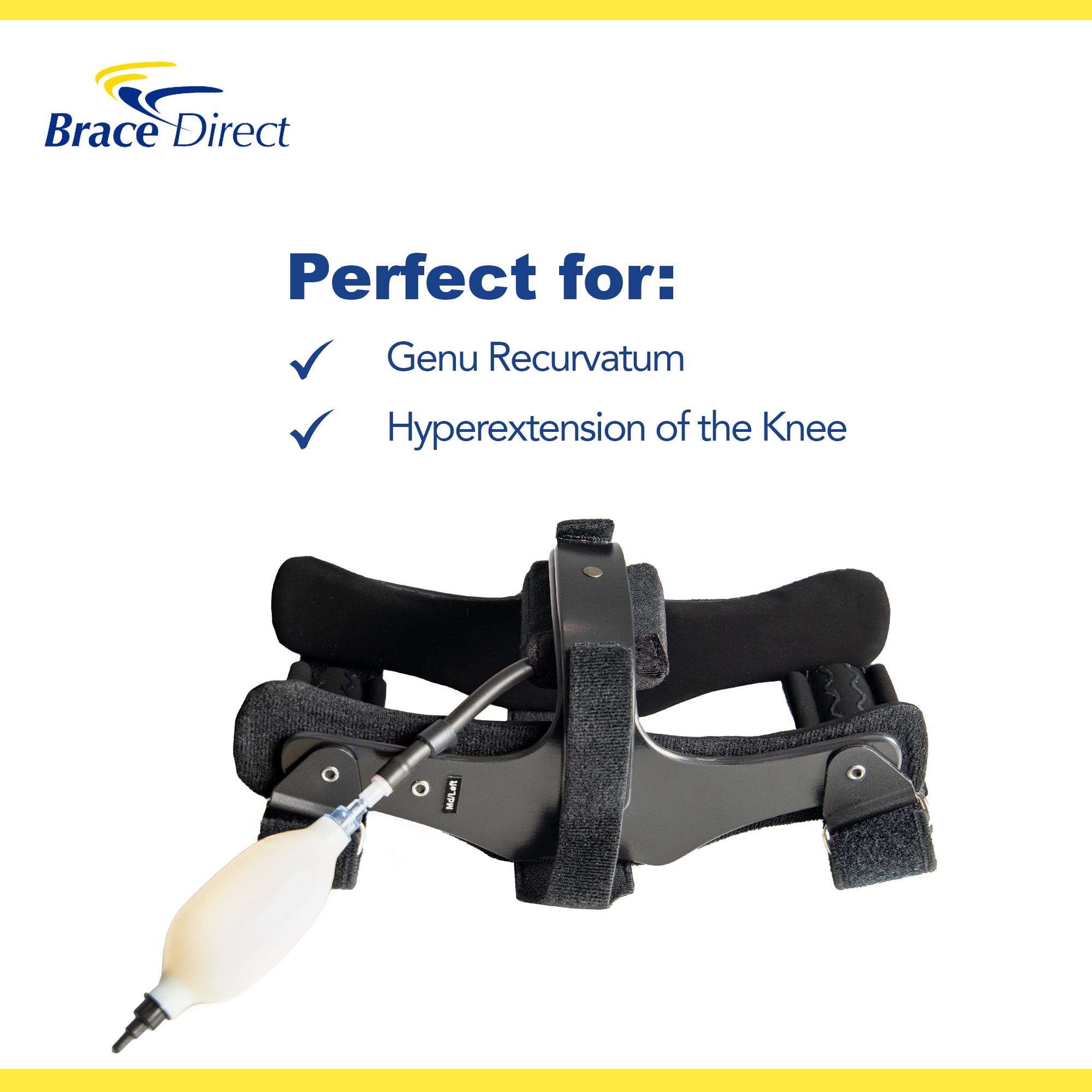 OrthoPro HyperEx Knee Brace L1850 - Advanced Support for Hyperextension Control