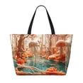 thumbnail image 2 of Daiia Fantasy Underwater Jellyfish Beach Travel Bag - Water-Resistant Beach Bag, Lightweight Tote with 7 Pockets for Women and Men - Gym,Pool,Camping,Reusable Grocery Bag, 2 of 7