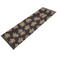 thumbnail image 6 of Ryvnso Maple Leaves Bedroom Runner Rug 2'x6' Hallway Area Carpet Non Slip Entryway Mat with Tassels, 6 of 8