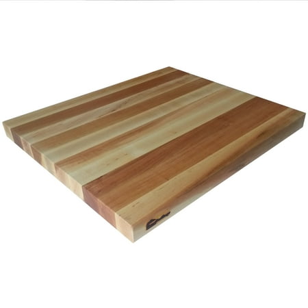 - HomeProShops Wood Butcher Block Cutting Board - 1-1/2