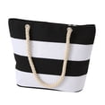 thumbnail image 2 of Beach Bags for Women, Large Canvas Beach Tote Bag Waterproof Sandproof Beach Bags Swim Pool Bag Travel Essentials, 2 of 9