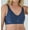 Navy Aztec, variant on Women's Bali 3484 Comfort Revolution ComfortFlex Fit Wirefree Bra (Crystal Grey Aztec L)