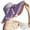 Purple, variant on Women's Big Wide Brim Straw Beach Hat Foldable Floppy Sun Hat with Bow Sun Hats for Women Yellow