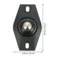 thumbnail image 2 of Estuche de almacenamiento con ruedas autoadhesivas de 8 piezas, ruedas giratorias, cubo de basura de acero inoxidable, polea universal de plástico, 2 of 6