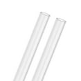 thumbnail image 1 of Tubo de acrílico rígido claro de 2 piezas, ID de 11 mm [0.43"] x OD de 15 mm [0.59"] para sistema de enfriamiento de agua / lámparas / fuentes / acuarios [305 mm / 12 IN], 1 of 7