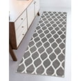 thumbnail image 5 of Sofihas Kitchen Rugs Set [2 PCS] Absorbent, Non-Slip Throw Rugs and Runners for Kitchen - Washable Gray Kitchen Rugs with Non-Skid Backing 59"x24" & 35"x24", 5 of 6
