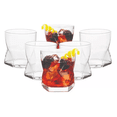 thumbnail image 2 of Rombus Juego De 6 Vasos De Vidrio Modernos Minimalistas, 2 of 3