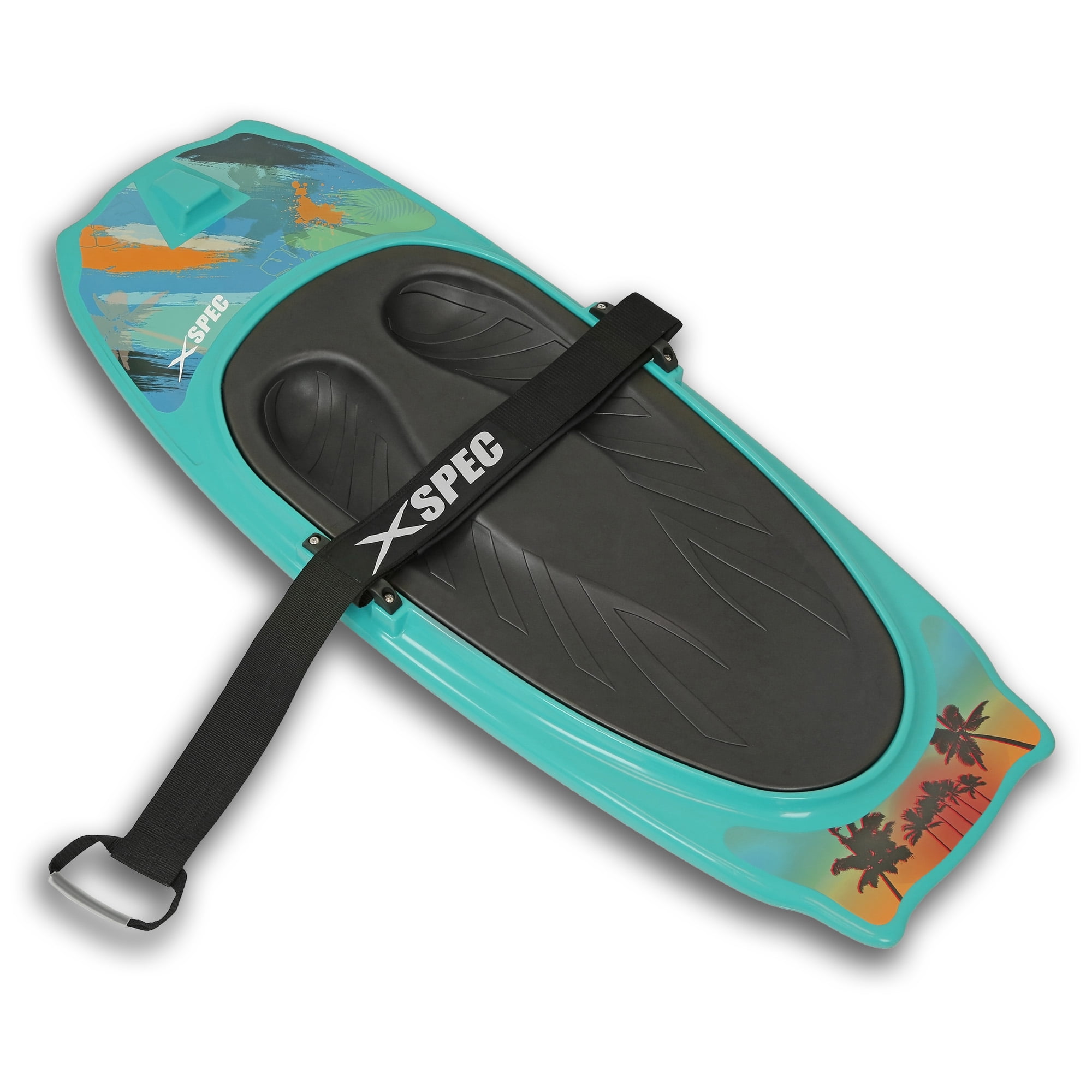 Serene-Life Watersports Thunder Wave 50" Kneeboard w/ Integrated Hook Knee Board 