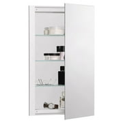Robern Rc2426d4fb1 R3 24" X 26" X 4" Beveled Single Door Medicine Cabinet - Silver