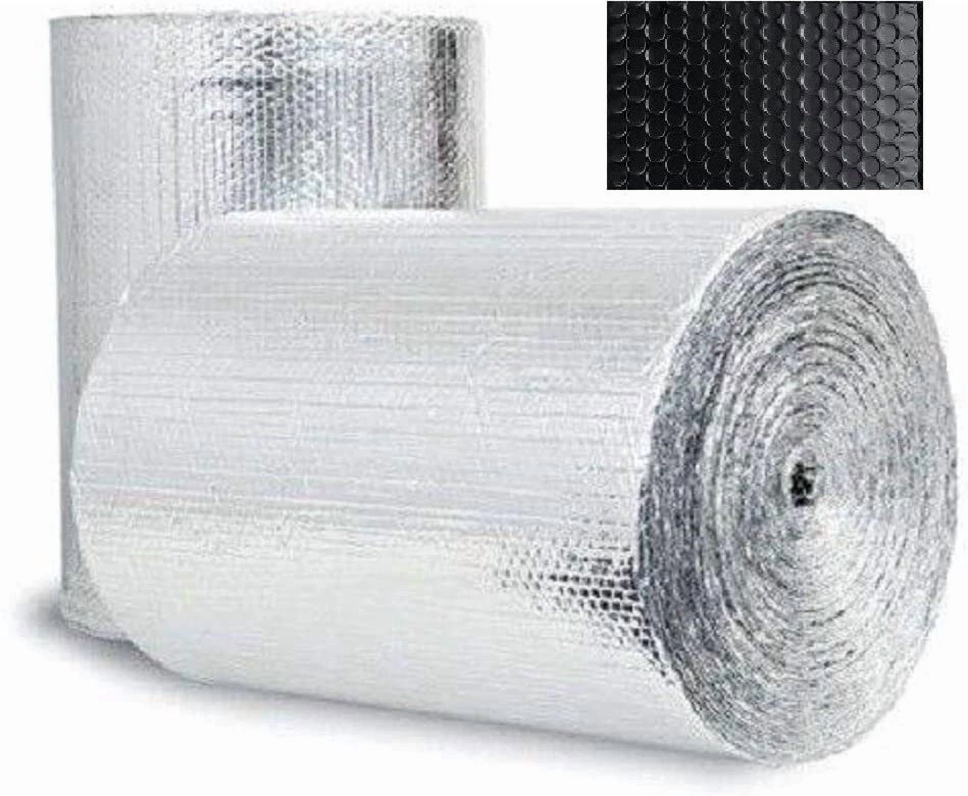 REFLECTIVE R8 BLACK POLY-FOAM GARAGE DOOR INSULATION PANEL (2FT X 18FT)