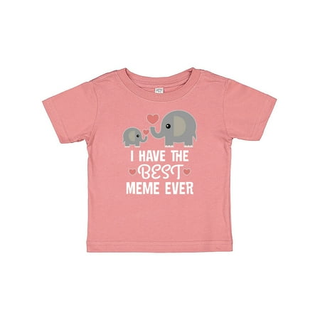 

Inktastic Best Meme Ever Grandchild Gift Gift Baby Boy or Baby Girl T-Shirt