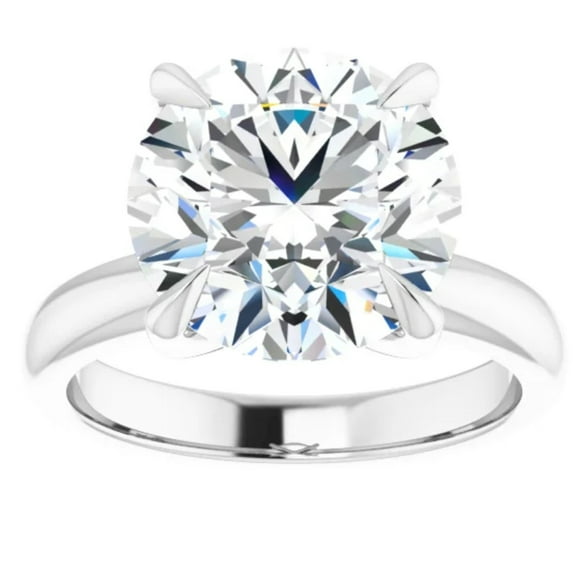 2 Carat Lab Grown Round Diamond Engagement Ring