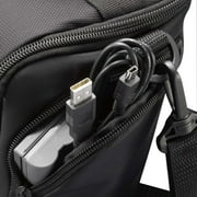 Case Logic Carrying Case (Holster) Camera, Accessories, Battery, Cable, Lens Cap, Memory Card, Cloth - Black