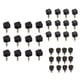 thumbnail image 1 of 18 Pares de Puntas Negras para Tacones Altos Repuestos para , Tacos, Accesorios de Reparación, 1 of 9