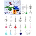 thumbnail image 1 of Calendario navideño de 24 días con cuenta regresiva, caja de regalo con cuentas, regalo de Navidad DIY, 1 of 7