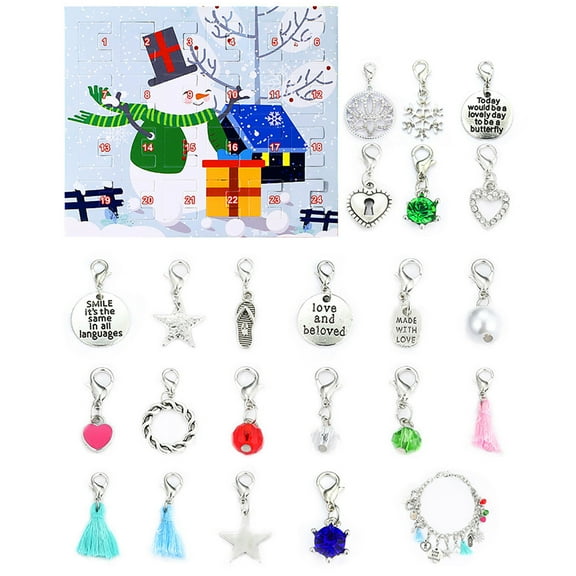 FeiFu Christmas Advent Calendar Traditional Advent Calendar Helps Count Down to Christmas Suitable for Home Display