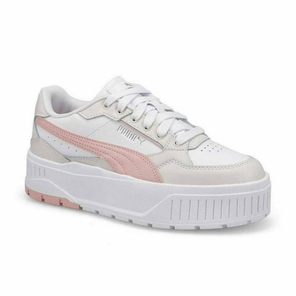 Tenis Puma Karmen II IDOL JR para Mujer 398876-03 blanco 24.5