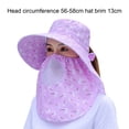 thumbnail image 3 of Sun Shade Hat Foldable UV Portection Hat for Women, 3 of 7