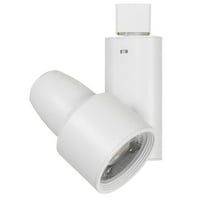 Integrated Dimmable 40W Led Track Fixture With 3 Level Temperature Control. 2700K-3000K-4000K., White