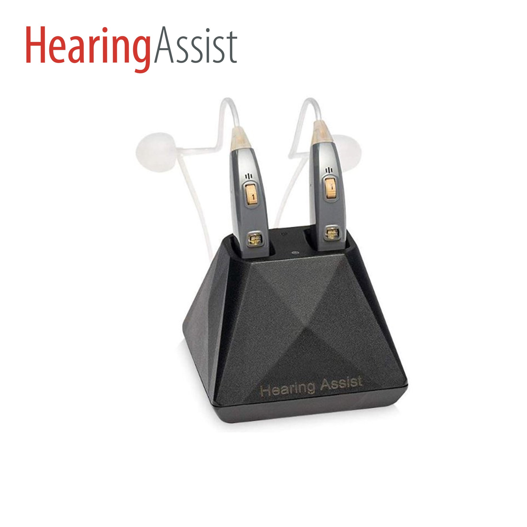HEARING ASSIST Rechargeable, FDA Registered HA302 Model with Charging