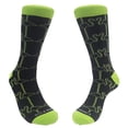 thumbnail image 3 of Stylish Flamingo Pattern Socks from the Sock Panda (Adult Large), 3 of 13