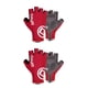 thumbnail image 4 of Guantes de ciclismo Toystoory 1 par medio guantes Rojo XXL 2piezas, 4 of 6