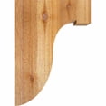 thumbnail image 3 of 6"W x 10"D x 14"H Del Monte Rough Sawn Corbel, Western Red Cedar, 3 of 9