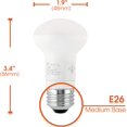 thumbnail image 3 of Xtricity R16 LED Light Bulb, Floodlight Lamp, 7W (50W Eqv), Dimmable, E26, 3000K Soft white, 3 of 5