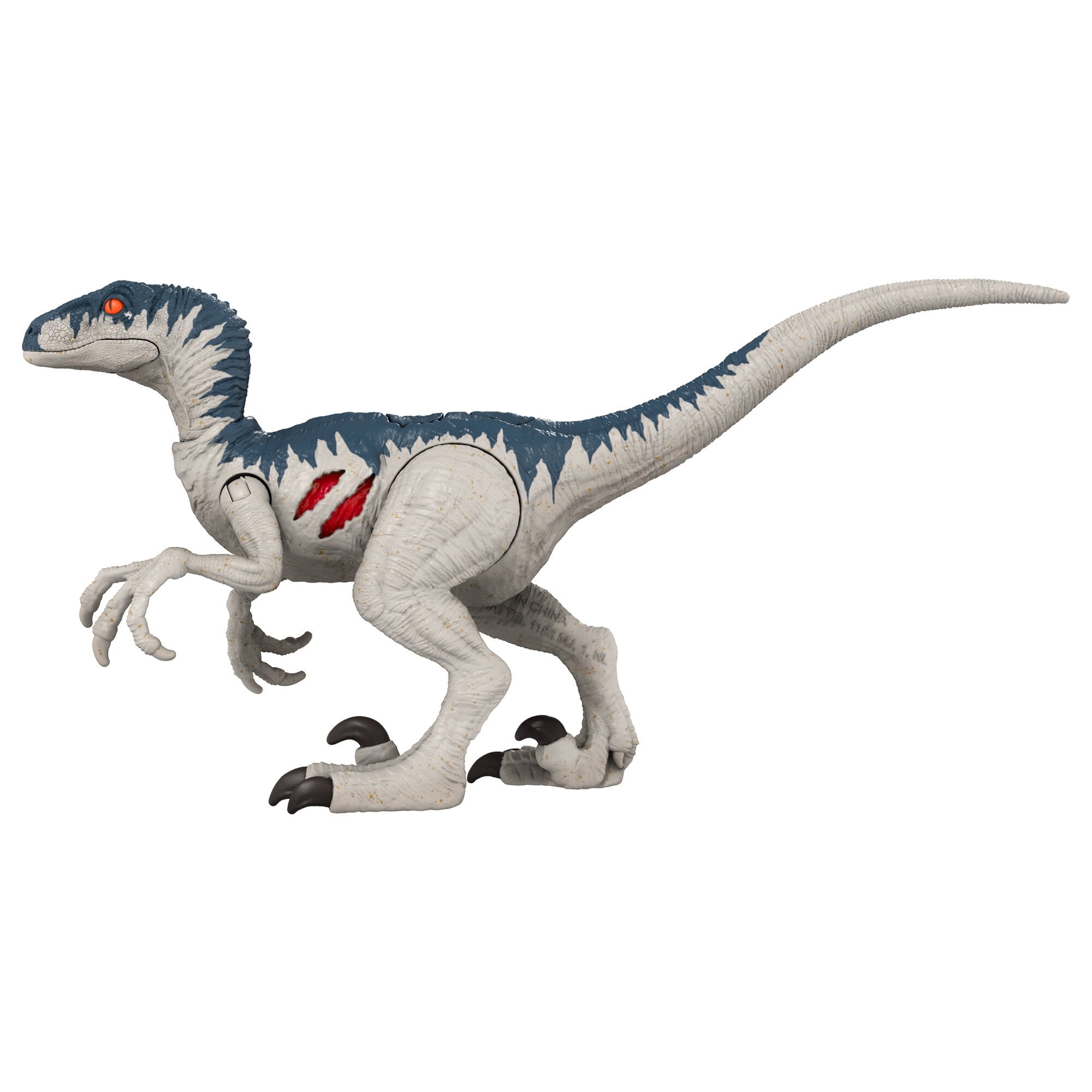 Jurassic World Dominion Extreme Damage Feature Velociraptor Double Sided Damage Posable Carnivore Authentic Design Physical Digital Play Gift Ages 3 Years Older Walmart Exclusive Walmart Com