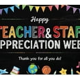 thumbnail image 4 of Colorful Design Teacher Banner Appreciation Week Polyester Lightweight Decoration for School Event Classroom Decor Celebration, 4 of 8