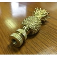 thumbnail image 2 of Royal Designs, Inc. Trendy Resort Pineapple Lamp Finial for Lamp Shade, F-5004PB-2, Polished Brass, Pack of 2, 2 of 4