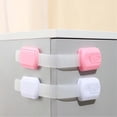thumbnail image 3 of 6Pcs Child Proof Drawer Lock Self-Adhesive Proofing Refrigerator Oven Dishwasher Cabinet Cupboard Lock Kids Safety Freezer Door Latch Lock Jikaix, 3 of 5
