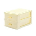 thumbnail image 1 of Mini Multi-Layer Desktop Drawer Style Storage Box Plastic Cosmetics Jewelry Case, 1 of 10