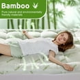 thumbnail image 3 of Cooling Bamboo Mattress Topper, Extra Thick 600 GSM Down Alternative Fill, Soft Mattress pad for Back Pain, Bed Mattress Topper with 8-21" Deep Pocket, 3 of 9