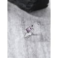 thumbnail image 4 of YoTreasure 1.74 Cts. Amethyst Solid 925 Sterling Silver Ring, 4 of 8
