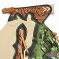 thumbnail image 3 of Hilason Handmade Genuine Leather Chaps Adult Handtooled Rodeo Bull Riding, 3 of 6