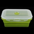 thumbnail image 4 of Recipiente Plegable de Silicona Zulema Bento Box 540ML Verde, 4 of 8