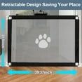 thumbnail image 5 of Dog Gate-Gate For Stairs31.5 Inches High/39.37 Inches Wide, Dog Gate For Stairs For Doorways, Stairs, Hallways, Indoor/Outdoor, 5 of 7