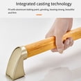 thumbnail image 2 of relayinert Strong Load-bearing Capacity Wooden Grab Bar For Added Safety Wide Application Bathroom Grab Rails dark brown, 2 of 6