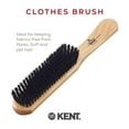 thumbnail image 3 of Kent CG1 Clothes Brush with Cherrywood, Natural Black Bristles, Lint Remover for Jeans, Corduroy and More to Keep Fabrics Free from Fibers and Hair, 3 of 6