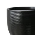 thumbnail image 4 of Better Homes & Gardens 10 inch Channing Woven Black Ceramic Planter, 4 of 8