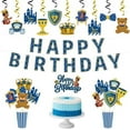 thumbnail image 2 of Royal Prince Birthday Party Decoration Includes Cake Topper,Pull Flag,Hanging Decor, 2 of 6