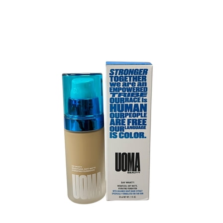 Uoma Beauty Say What?! Weightless Soft Matte Hydrating Foundation 1 fl oz Fair Lady T2N