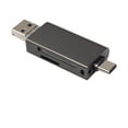 Micro USB MultiFunction Memory Card Reader For Mobile Phones And